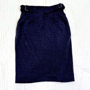 Maeve Charcoal Pencil Skirt